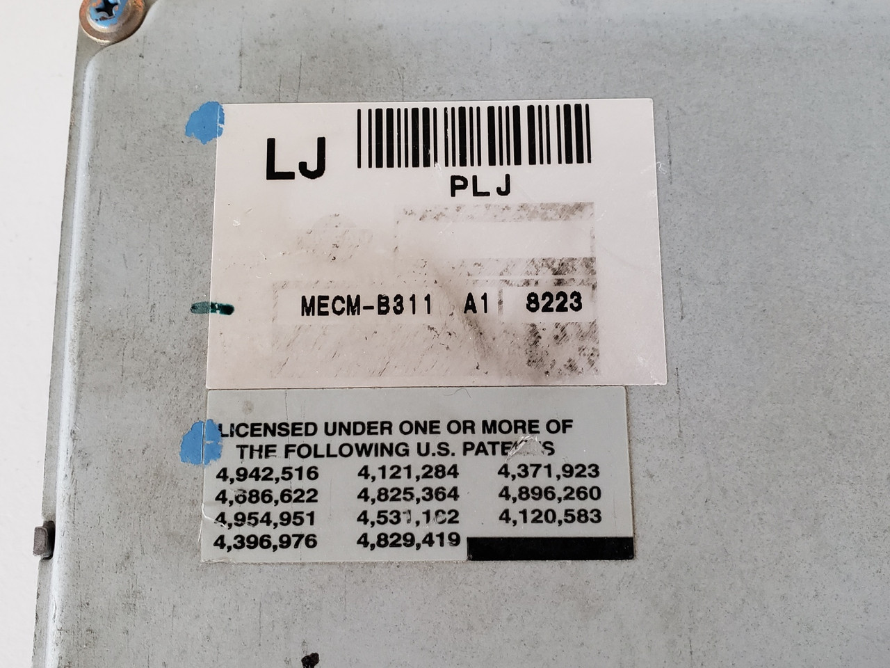 1998 Frontier MECM-B311 Computer Brain Engine Control ECU ECM EBX Module