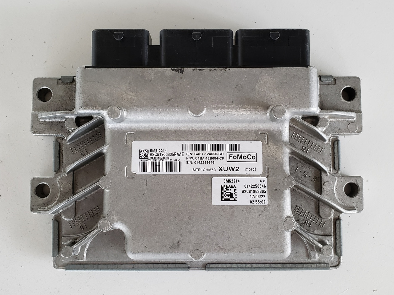 2016-2018 Fiesta GA6A-12A650-GC Computer Brain Engine Control ECU