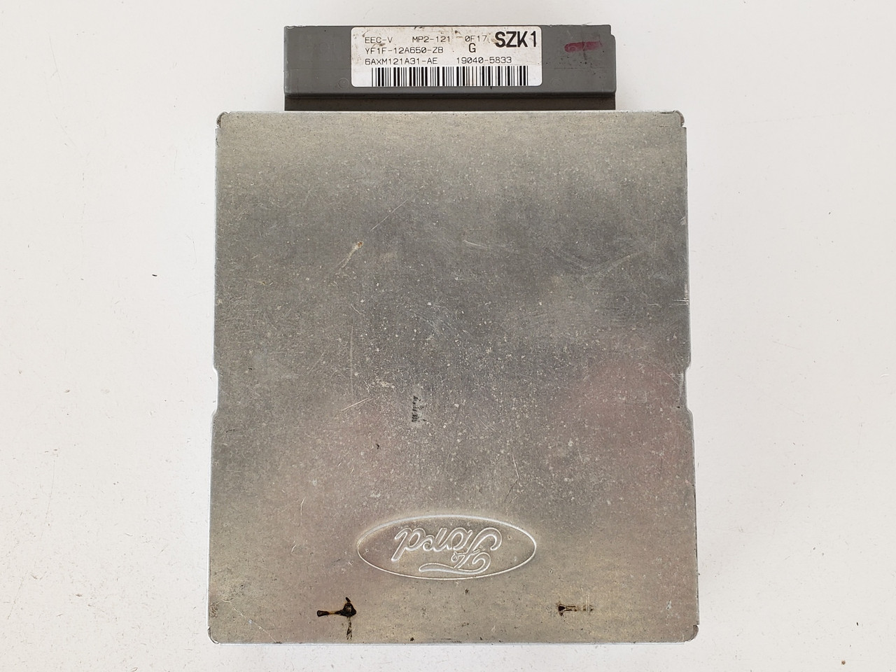 2000 Ford Taurus YF1F-12A650-ZB Computer Brain Engine Control ECU ECM EBX Module
