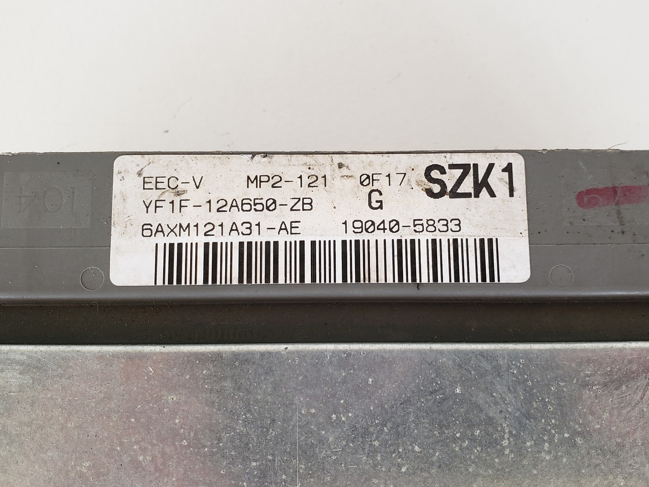 2000 Ford Taurus YF1F-12A650-ZB Computer Brain Engine Control ECU ECM EBX Module