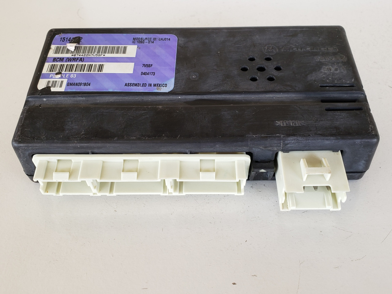 2005-2006 Chevy Equinox 15144422 BCM BCU Body Control Unit Module