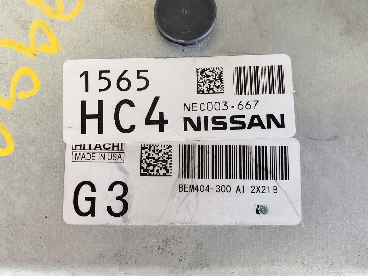 2013-2015 Sentra NEC003-667 Computer Brain Engine Control ECU ECM EBX Module