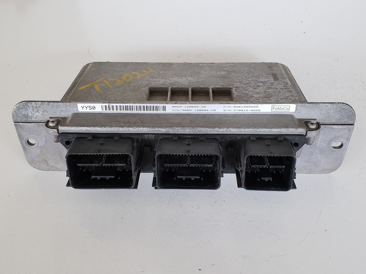 2011 Lincoln MKS BA5A-12A650-NA Computer Brain Engine Control ECU ECM EBX Module