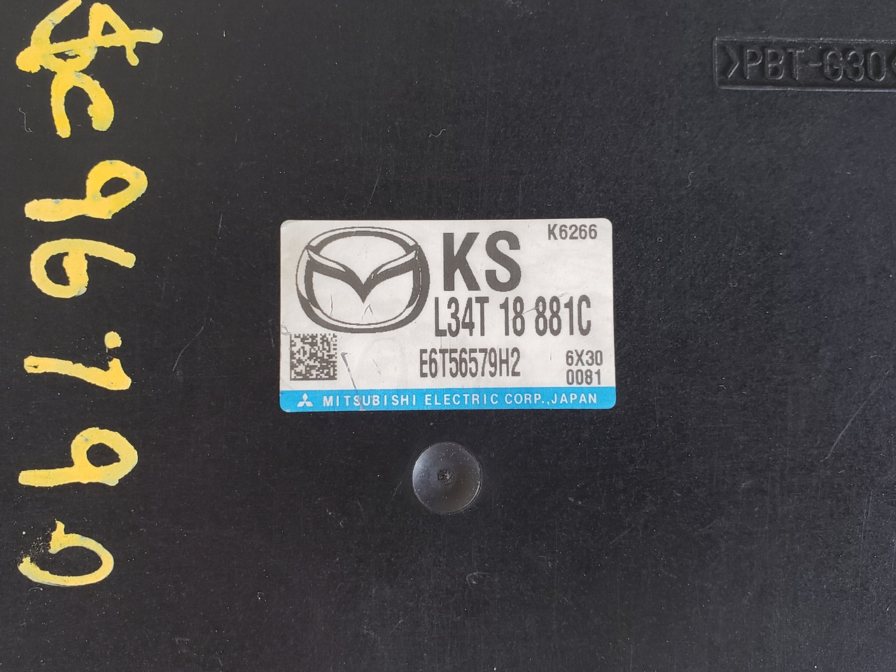 2007 Mazda 3 L34T 18 881 C Computer Brain Engine Control ECU