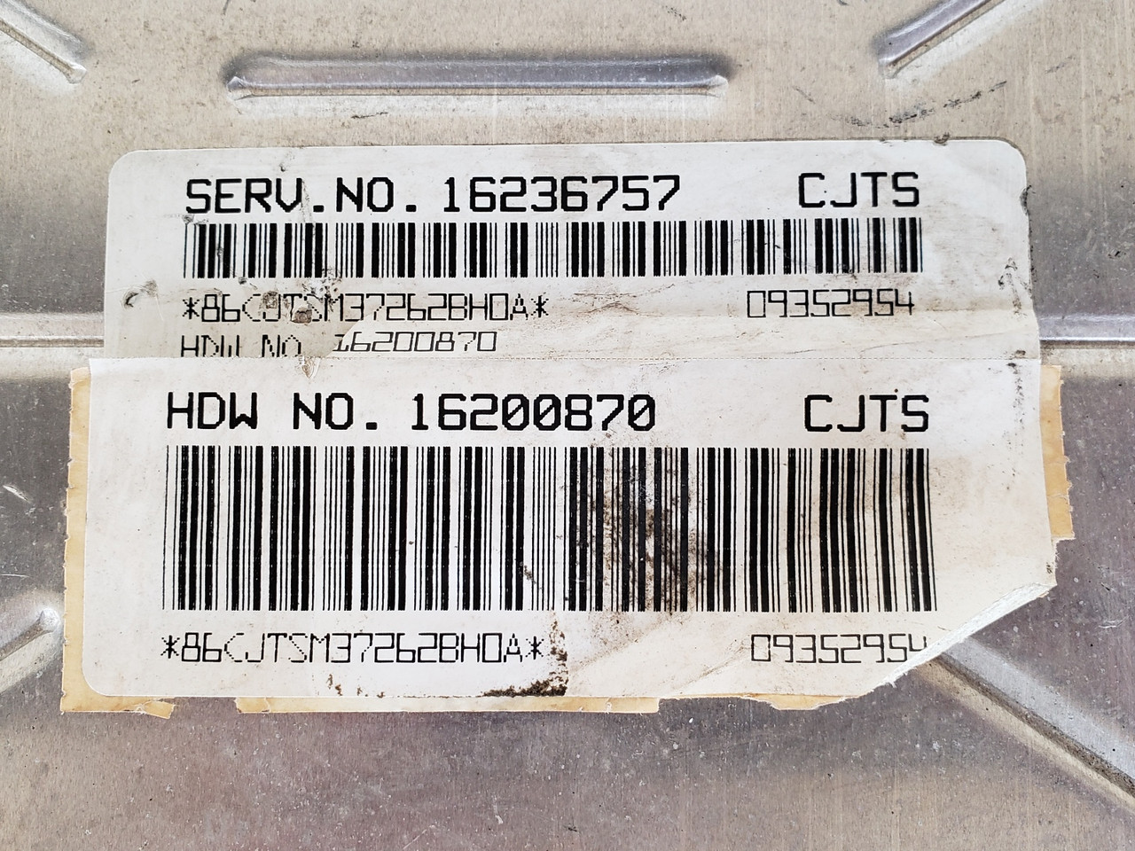 1998 Buick Park Avenue 16236757 Computer Brain Engine Control ECU ECM EBX Module
