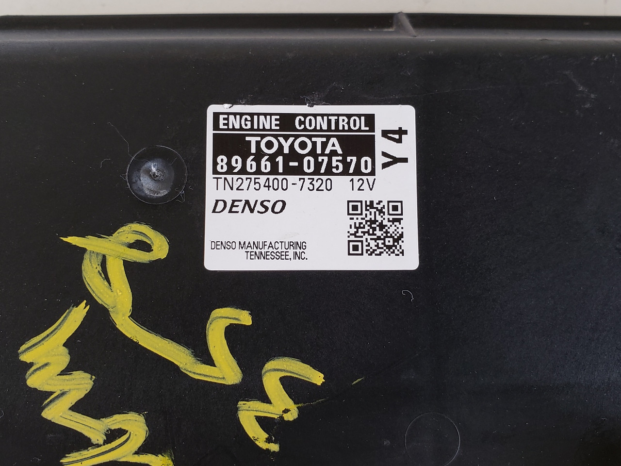 2011-2012 Avalon 89661-07570 Computer Brain Engine Control ECU ECM EBX Module