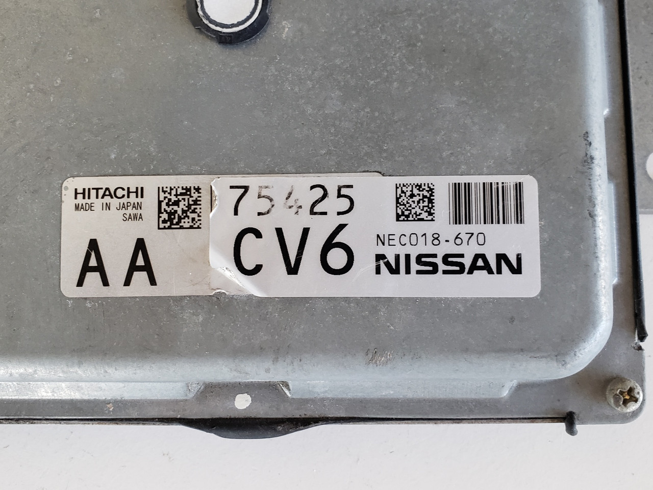 2015-2017 Rogue NEC018-670 Computer Brain Engine Control ECU ECM EBX Module