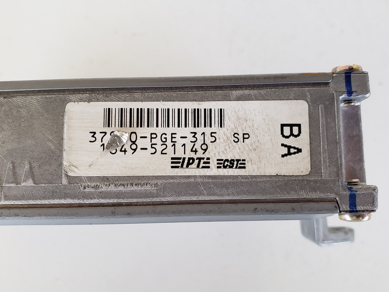 01-03 Acura CL 37820-PGE-315 Computer Brain Engine Control ECU ECM EBX Module