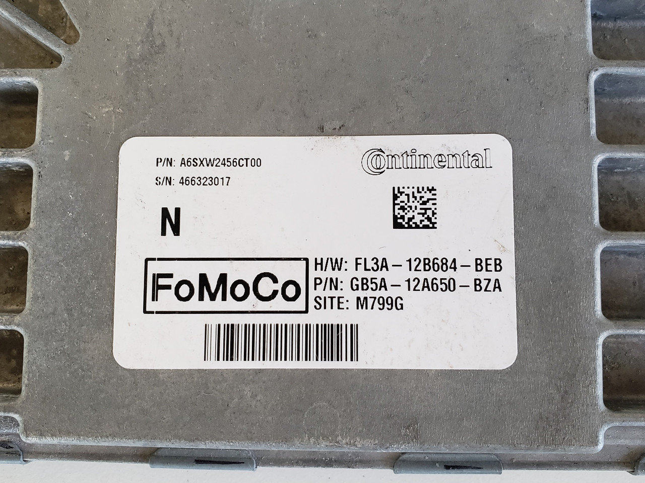 Fページ　6aa 16-19 Explorer GB5A-12A650-BZA Computer Brain Engine Control