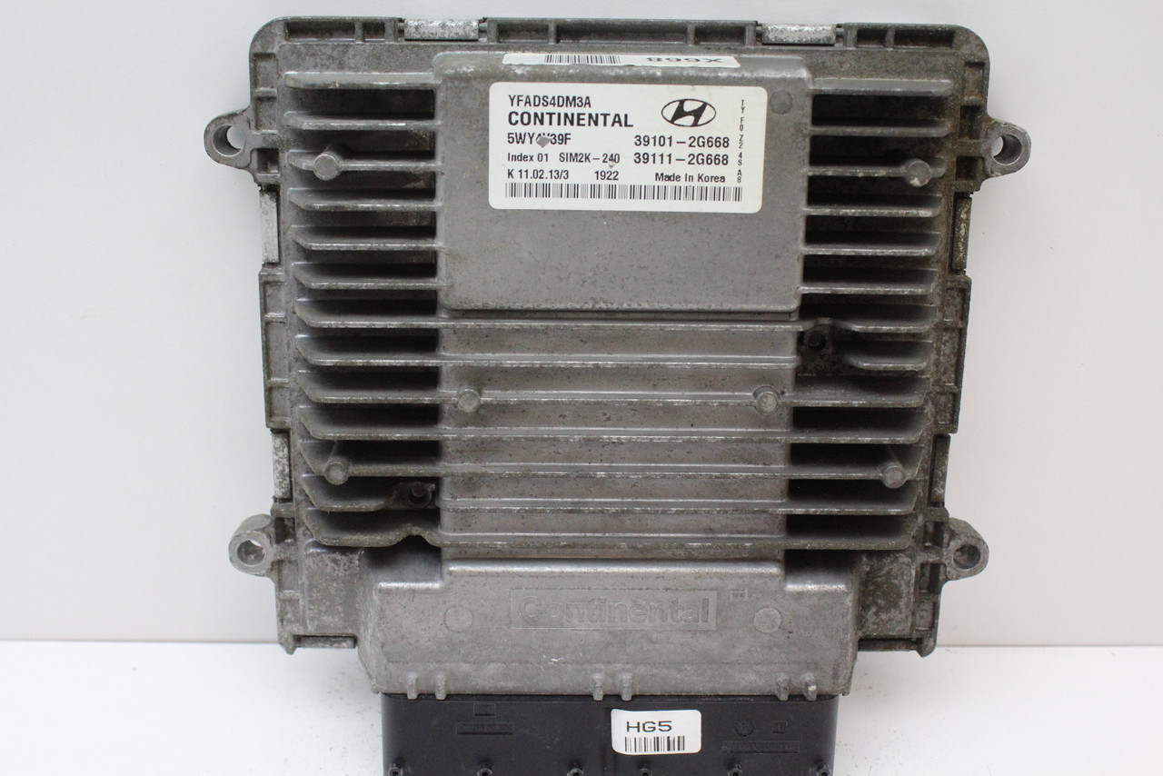 Mana Loa 11-14 Hyundai Sonata 39111-2G668 Computer Brain Engine