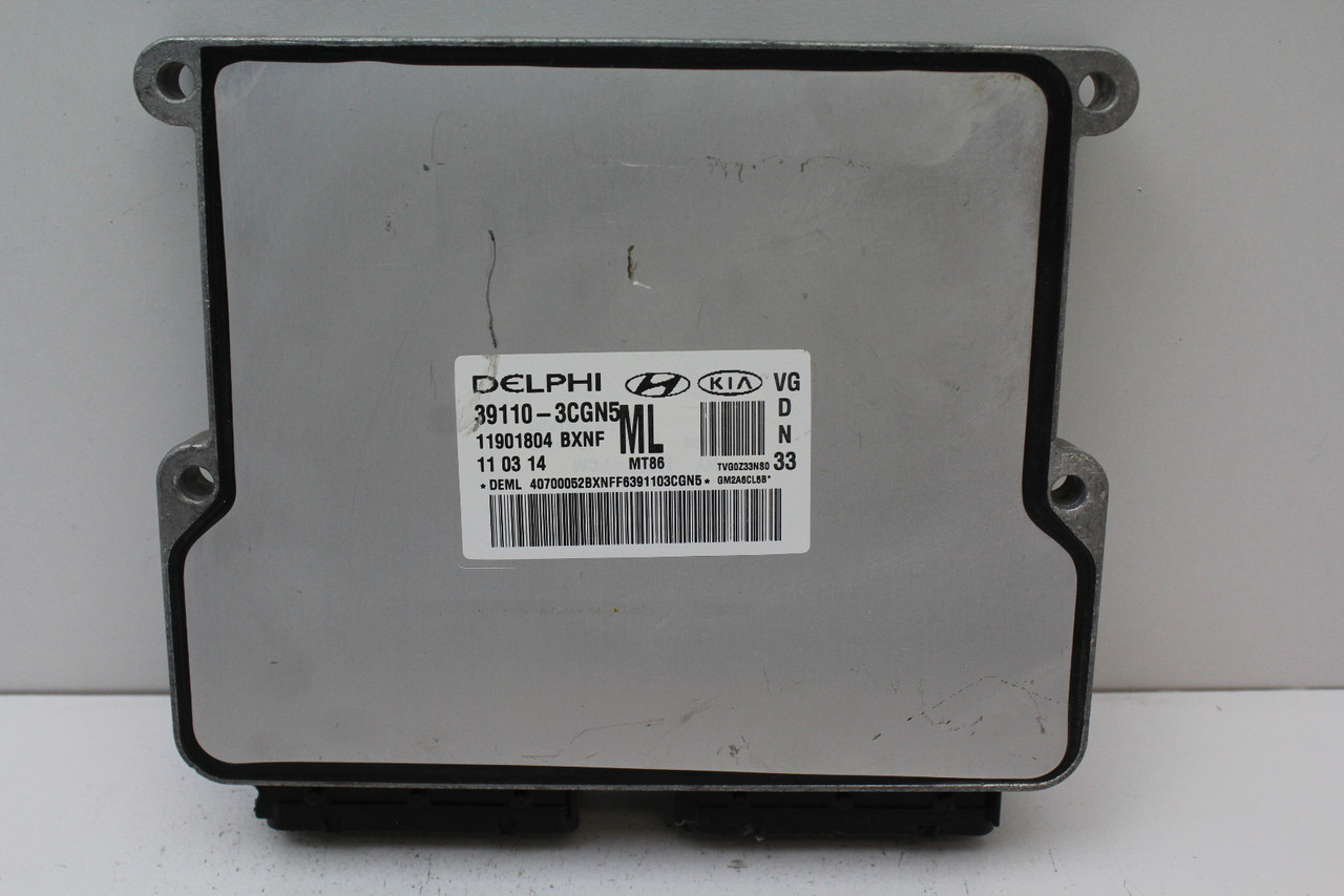 14 15 16 Kia Cadenza 39110-3CGN5 Computer Engine Control ECU ECM EBX Module