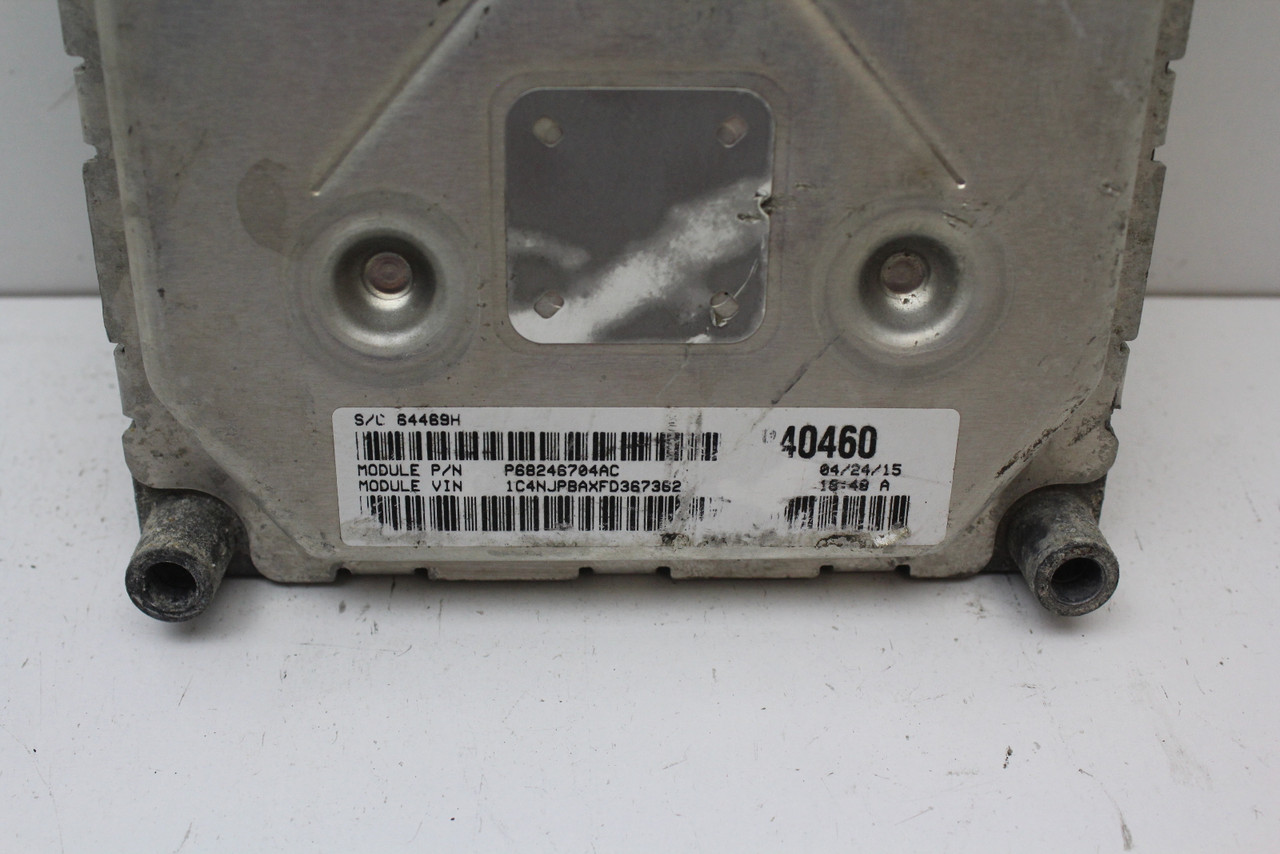 15 16 17 Jeep Patriot P68246704AC Computer Engine Control ECU ECM EBX Module 15 16 17 Jeep Patriot P68246704AC Computer Engine Control ECU ECM EBX Module