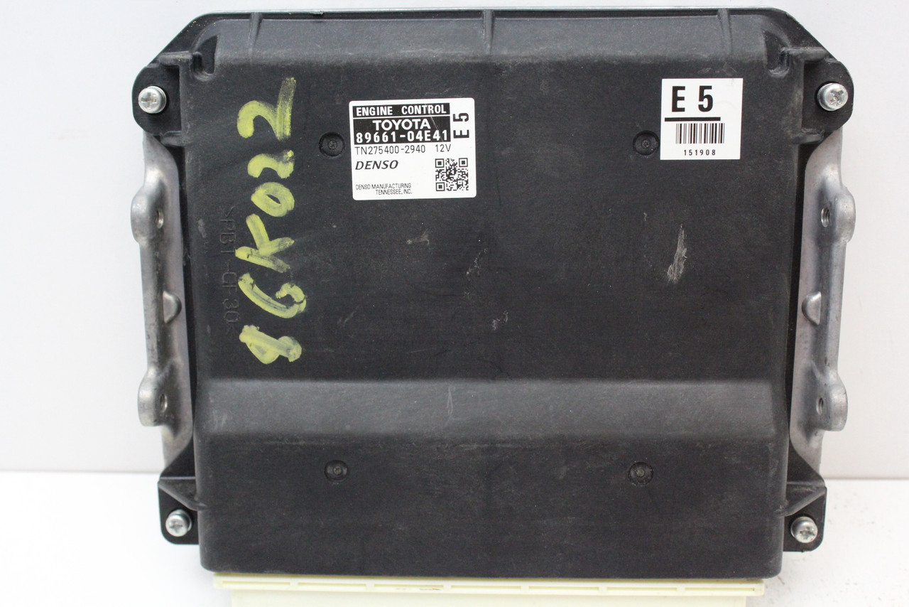 10 11 Toyota Tacoma 89661-04E41 Computer Brain Engine Control ECU ECM EBX Module
