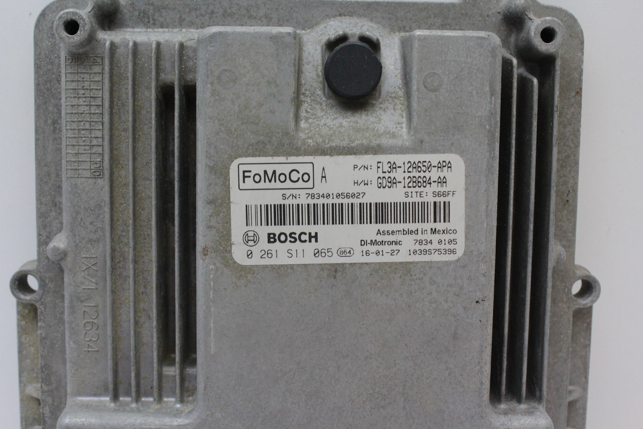 15-18 Ford Edge FL3A-12A650-APA Computer Brain Engine Control ECU ECM EBX Module