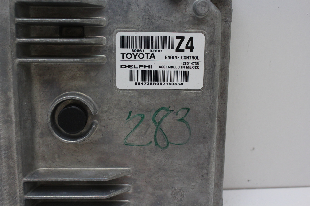 16 2016 Toyota Corolla 89661-0Z641 Computer Engine Control ECU ECM EBX Module