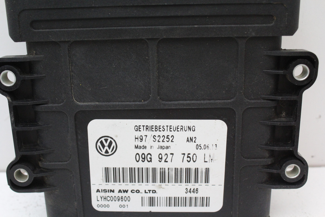 11-14 Volkswagen Jetta 09G 927 750 LM TCM TCU Transmission Control Module