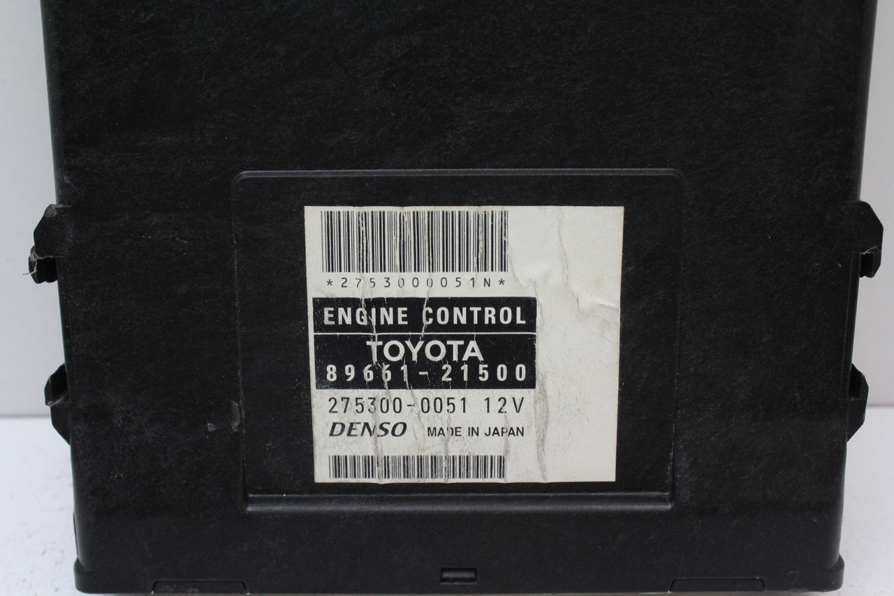 07 08 Scion TC 89661-21500 Computer Brain Engine Control ECU ECM EBX Module