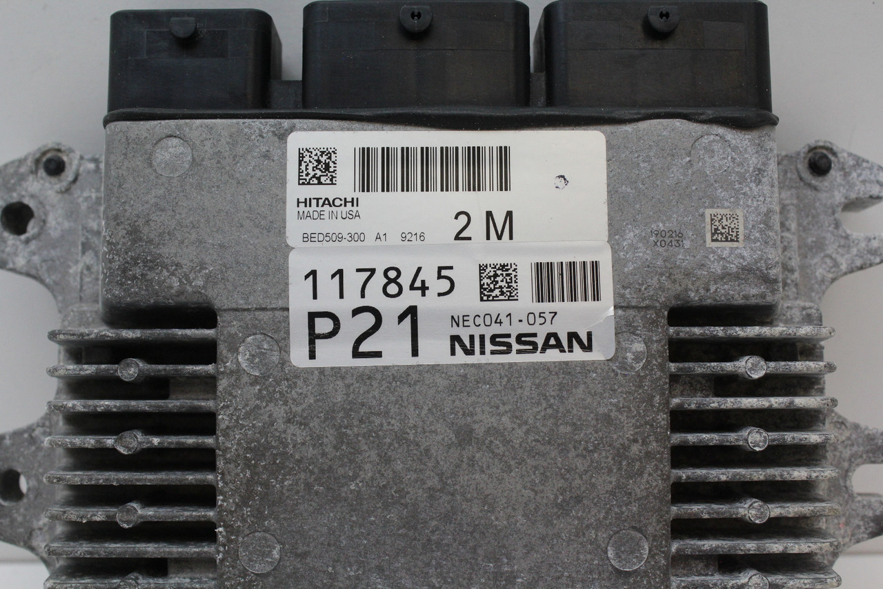 2019 19 Nissan Altima NEC041-057 Computer Brain Engine Control ECU ECM Module