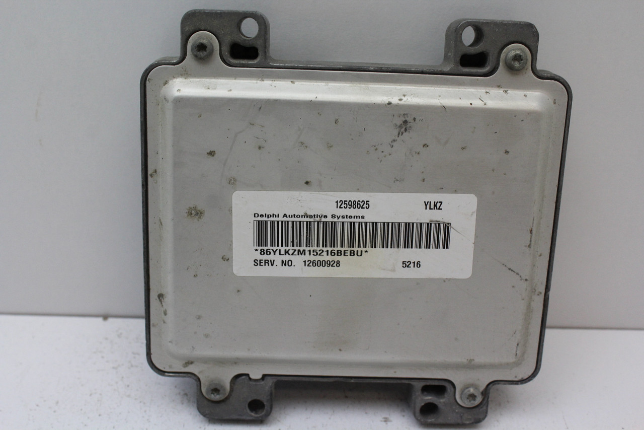 05 06 Saturn Relay 12600928 Computer Brain Engine Control ECU ECM EBX Module