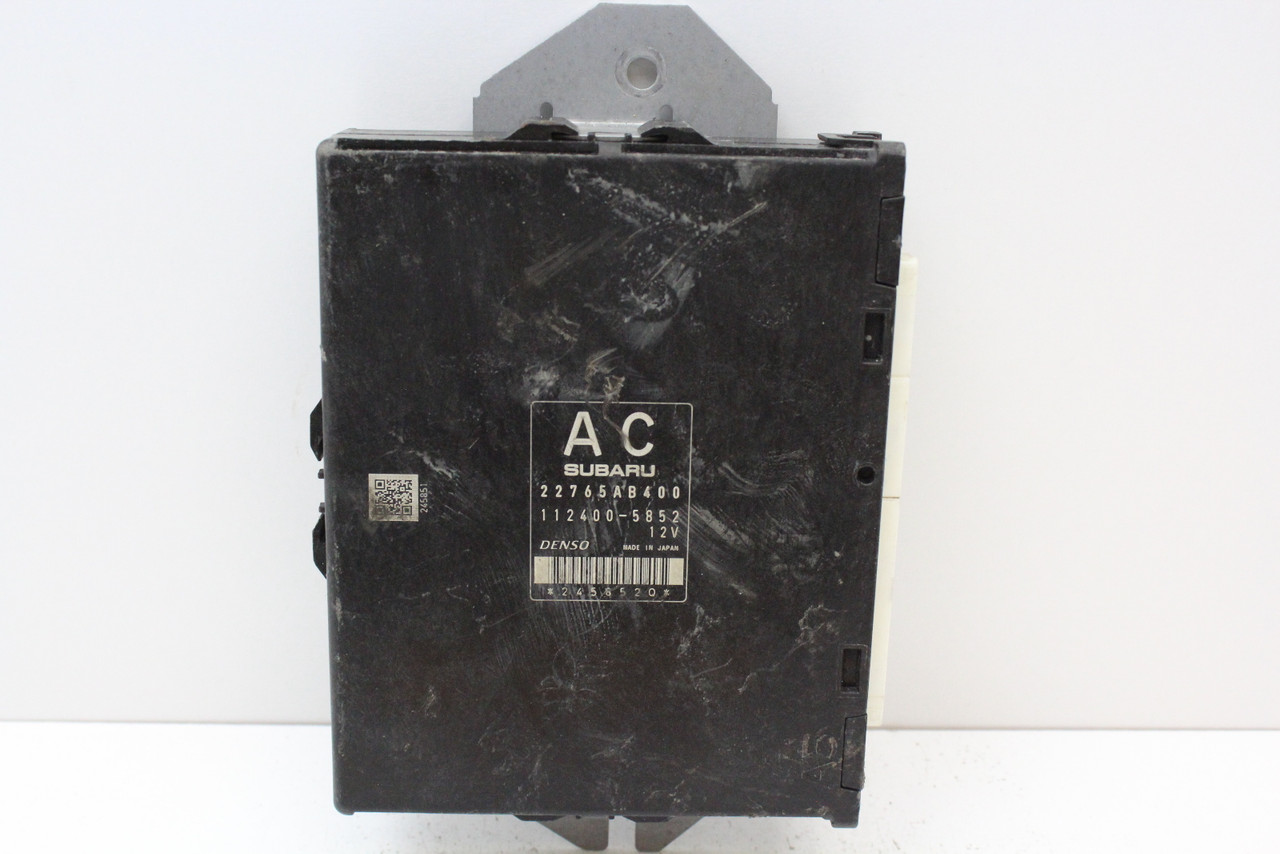 11 12 Subaru Forester 22765AB400 Computer Engine Control ECU ECM EBX Module