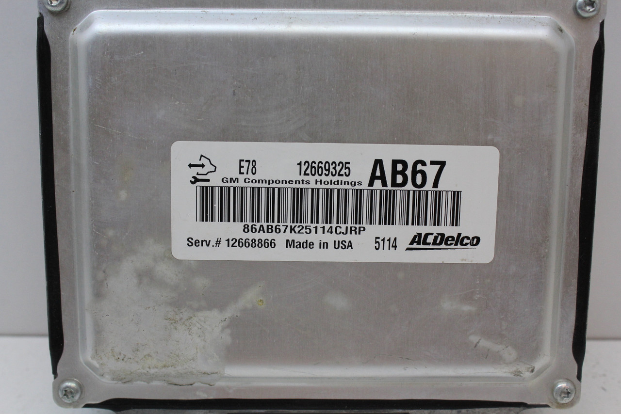 13-16 Chevrolet Encore 12668866 Computer Brain Engine Control ECU ECM EBX Module