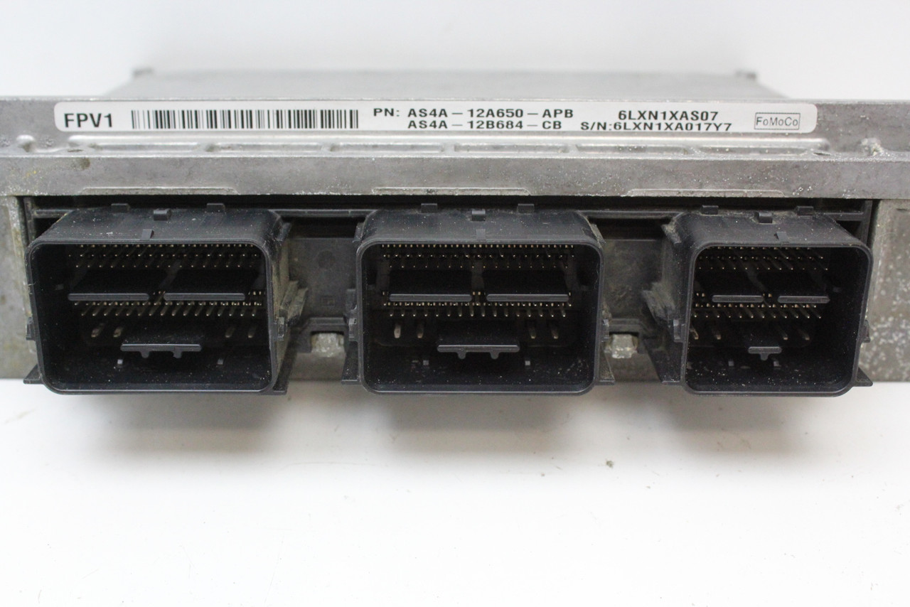 10 11 Ford Focus AS4A-12A650-APB Computer Engine Control ECU ECM EBX Module