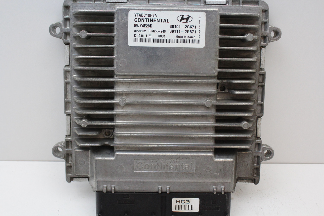 11-14 Hyundai Sonata 39111-2G671 Computer Engine Control ECU ECM 11-14 Hyundai Sonata 39111-2G671 Computer Engine Control ECU ECM