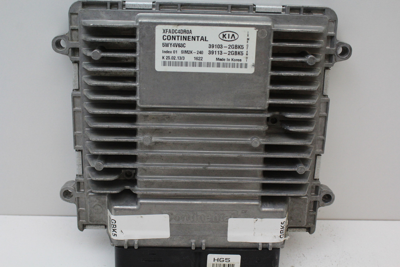 14 15 Kia Sorento 39113-2GBK5 Computer Brain Engine Control ECU ECM EBX Module