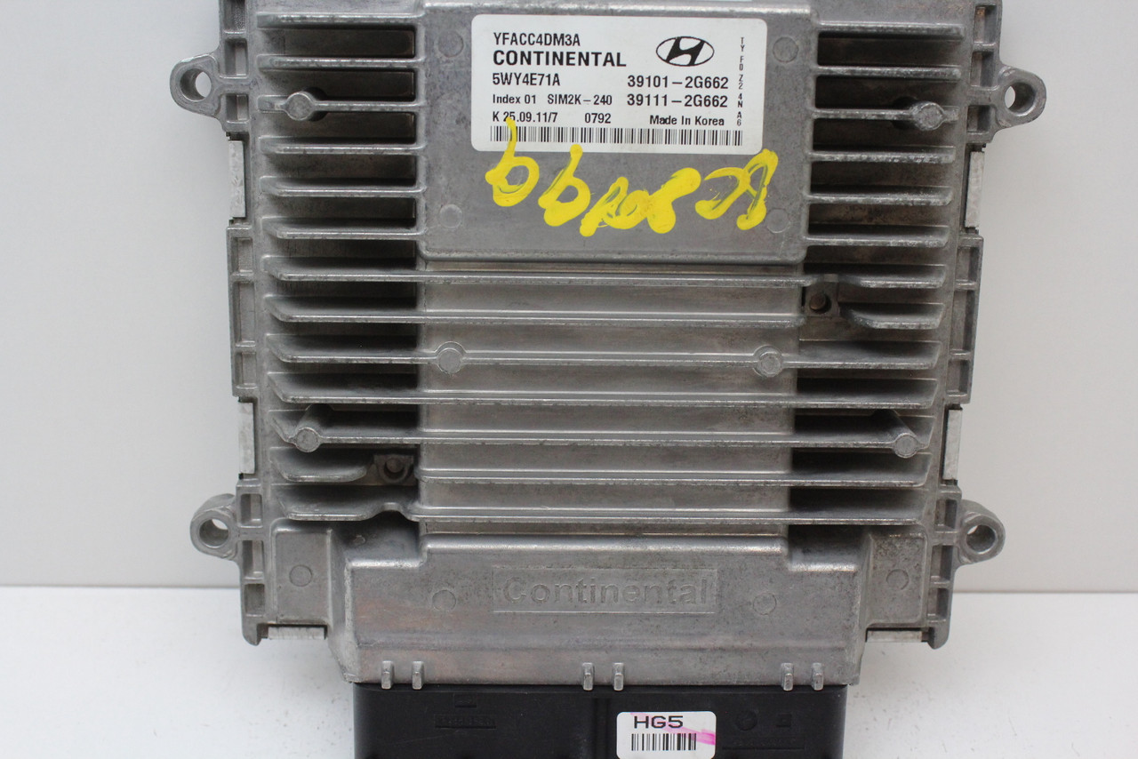 11-14 Hyundai Sonata 39111-2G662 Computer Engine Control ECU ECM EBX Module