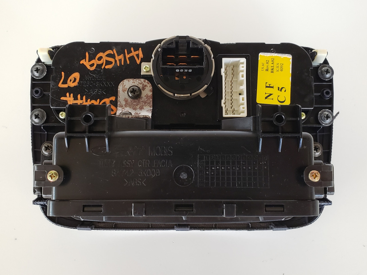 06-08 Sonata 97250-3KXXX Climate Control Panel Temperature Unit A/C Heater