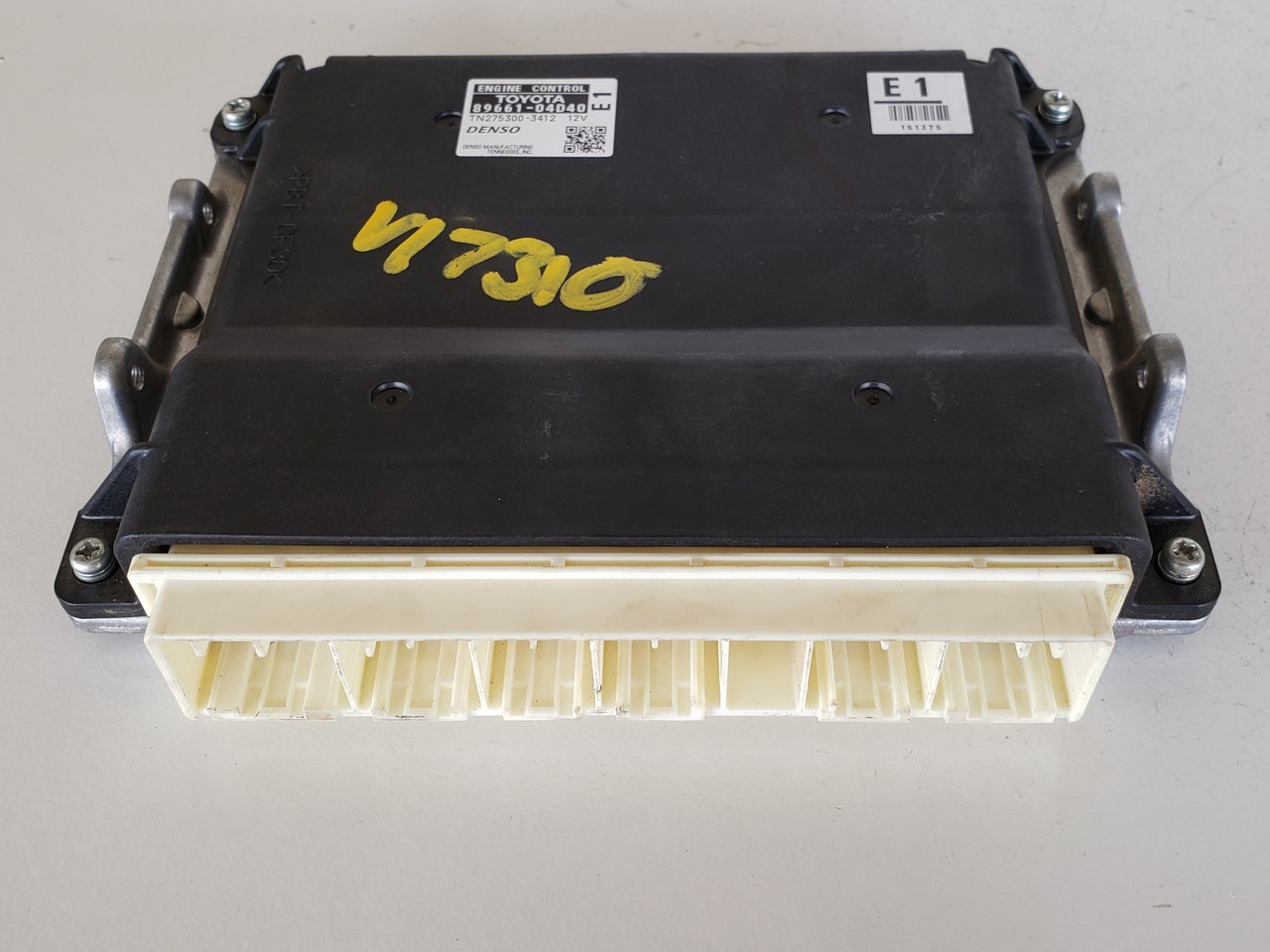 2008-2009 Tacoma 8966104D40 Computer Brain Engine Control ECU ECM EBX Module