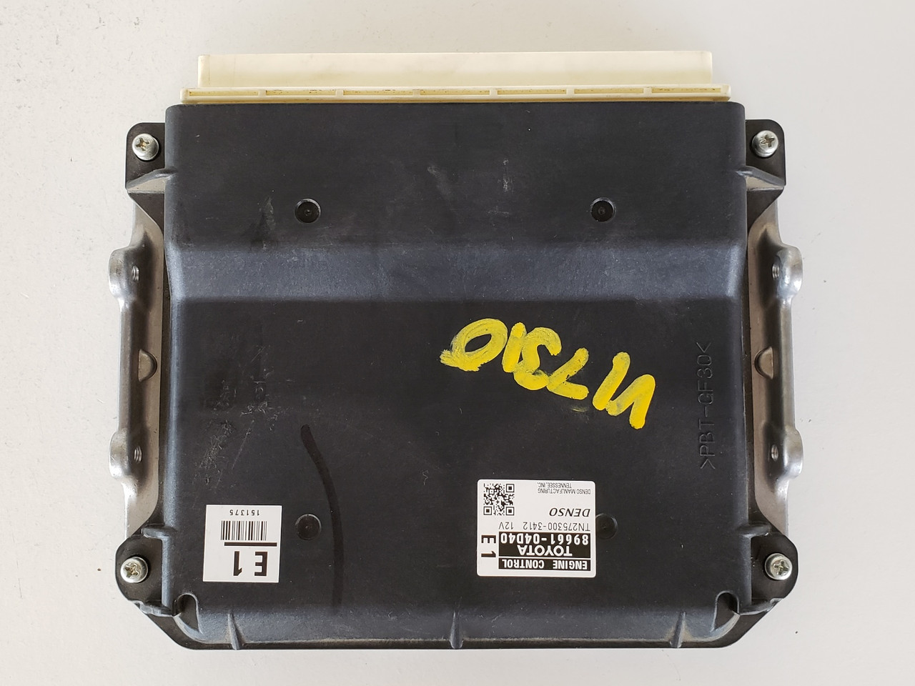 2008-2009 Tacoma 8966104D40 Computer Brain Engine Control ECU ECM EBX Module