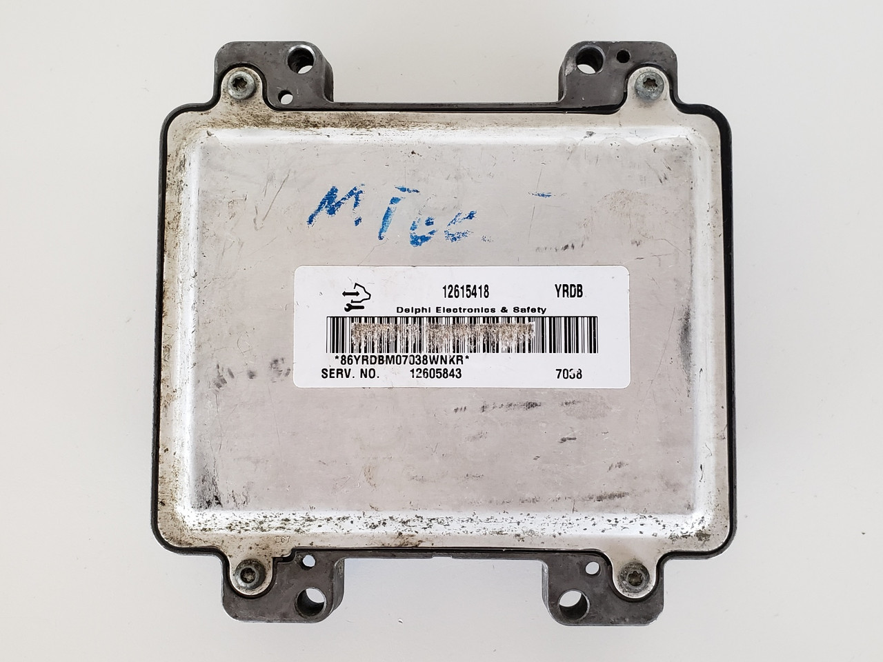 2007-2008 Gmc Acadia 12605843 Computer Brain Engine Control ECU ECM EBX Module