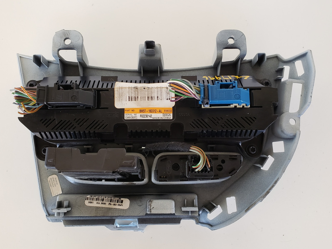 13-14 Focus BM5T-18C612-AL Climate Control Panel Temperature Unit A/C Heater