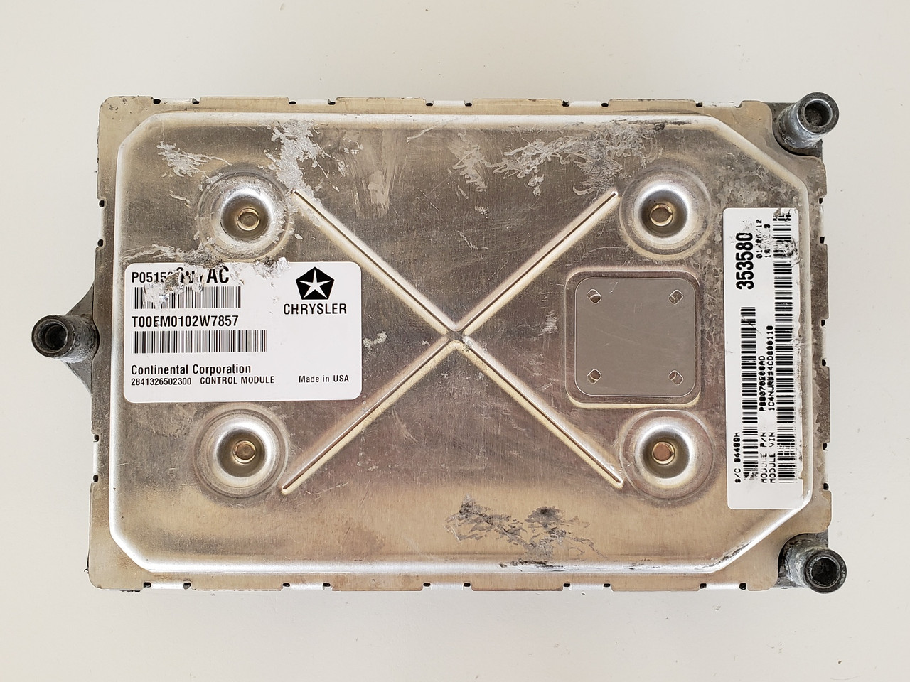 2012 Jeep Patriot P68070208AD Computer Brain Engine Control ECU ECM EBX Module