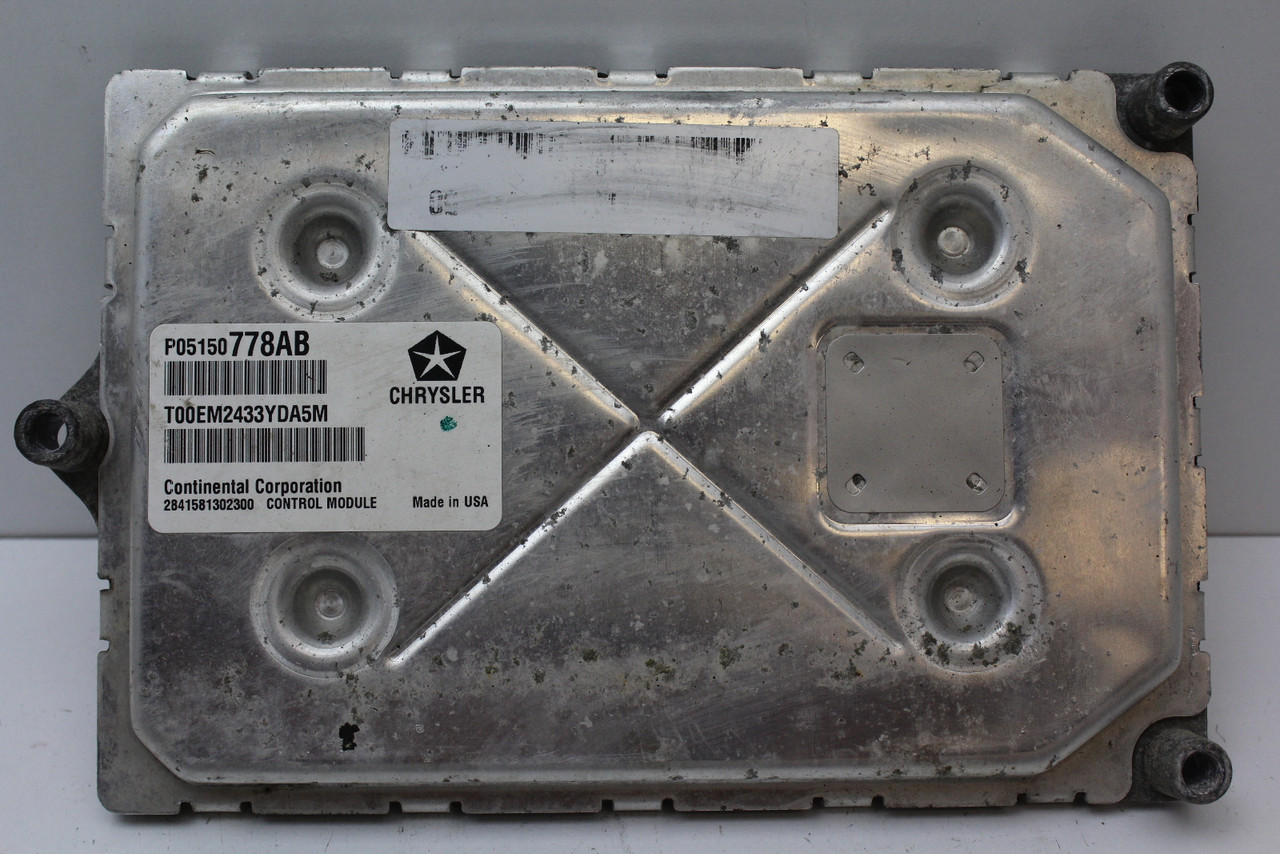 2014 14 Dodge Caravan 3.6L P05150778AB Computer Engine Control ECU ECM Module