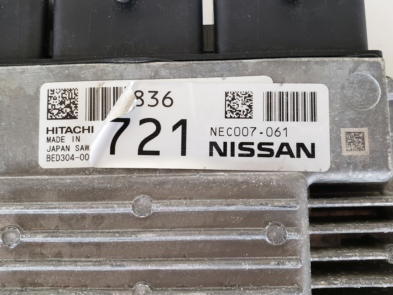2012-2017 Juke NEC007-061 Computer Brain Engine Control ECU ECM EBX Module