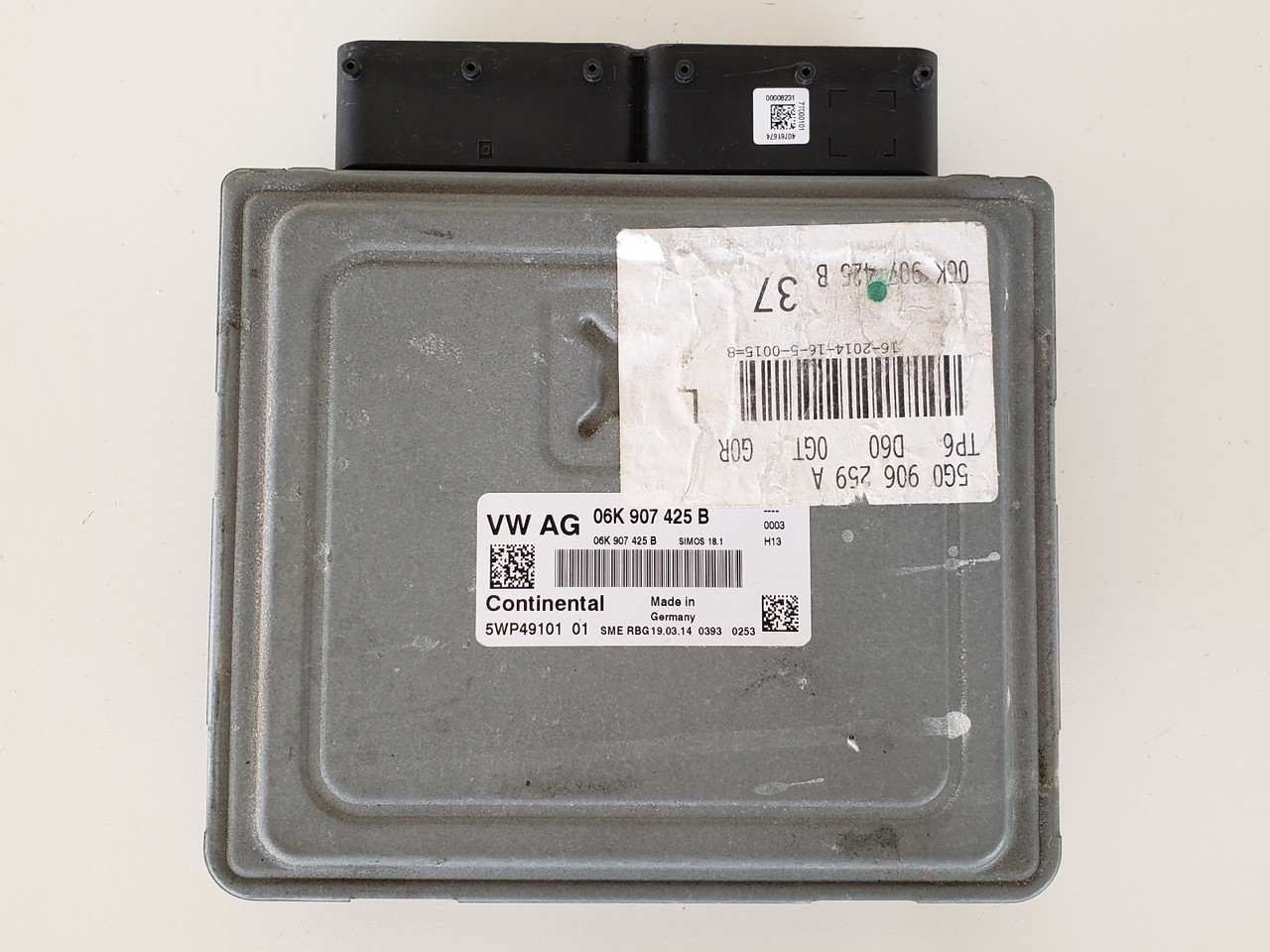 2015 Audi A3 06K 907 425 B Computer Brain Engine Control ECU ECM EBX Module