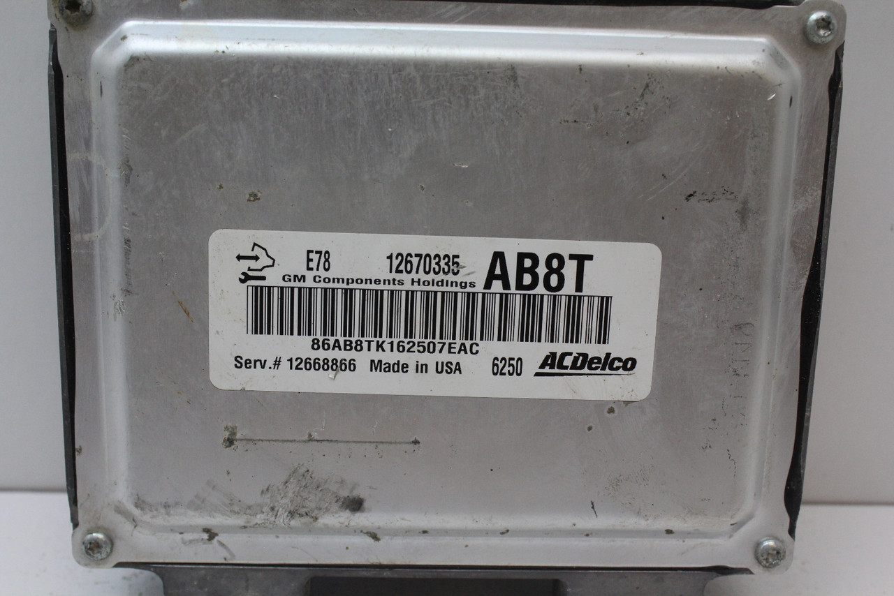 12-16 Chevrolet Silverado 2500 12668866 Computer Engine Control ECU ECM Module