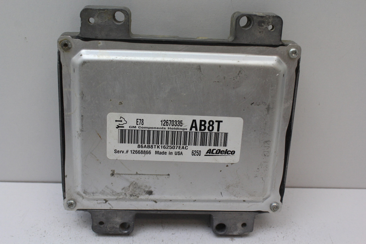 12-16 Chevrolet Silverado 2500 12668866 Computer Engine Control ECU ECM Module