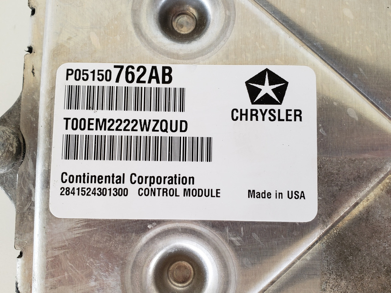 2013-2017 Patriot P68172303AB Computer Brain Engine Control ECU ECM EBX Module