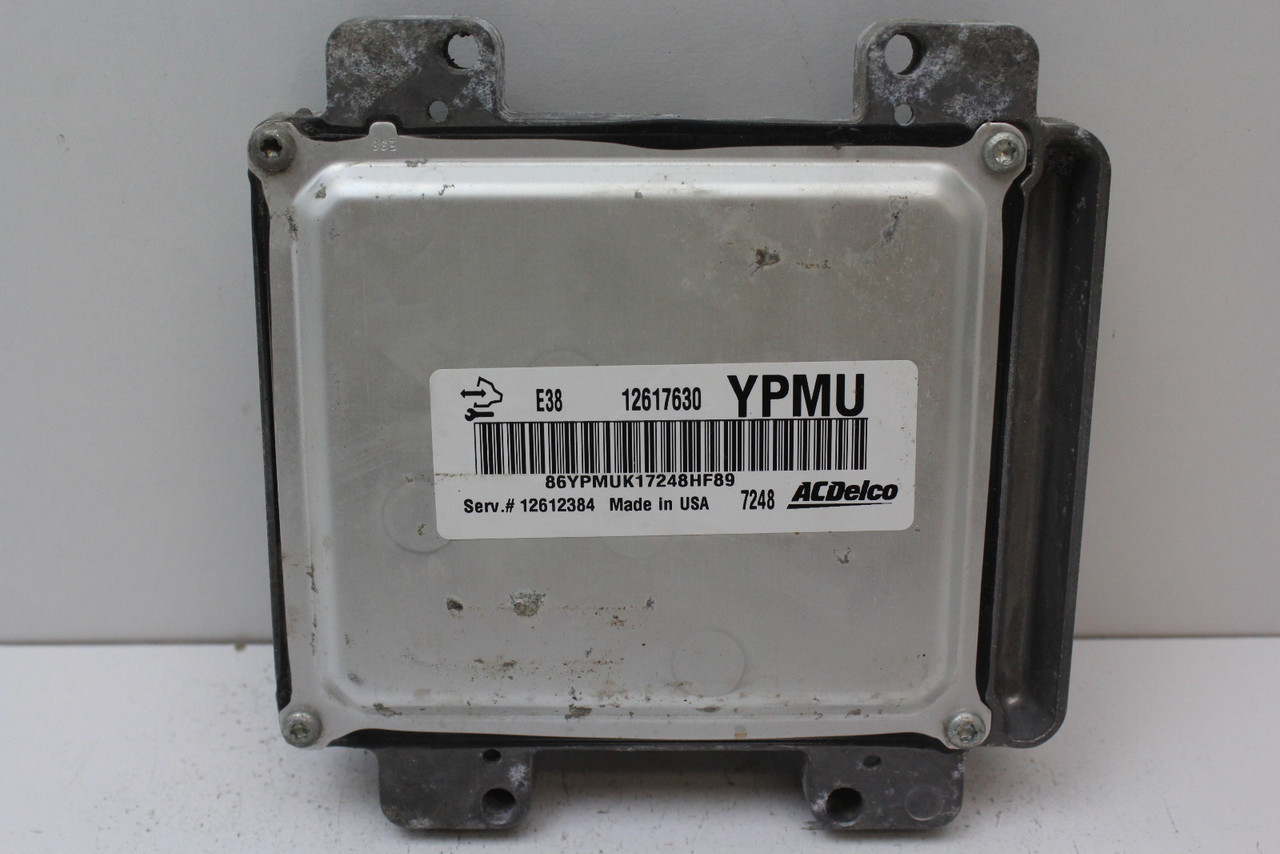 2008 08 Chevrolet Silverado 12612384 Computer Engine Control