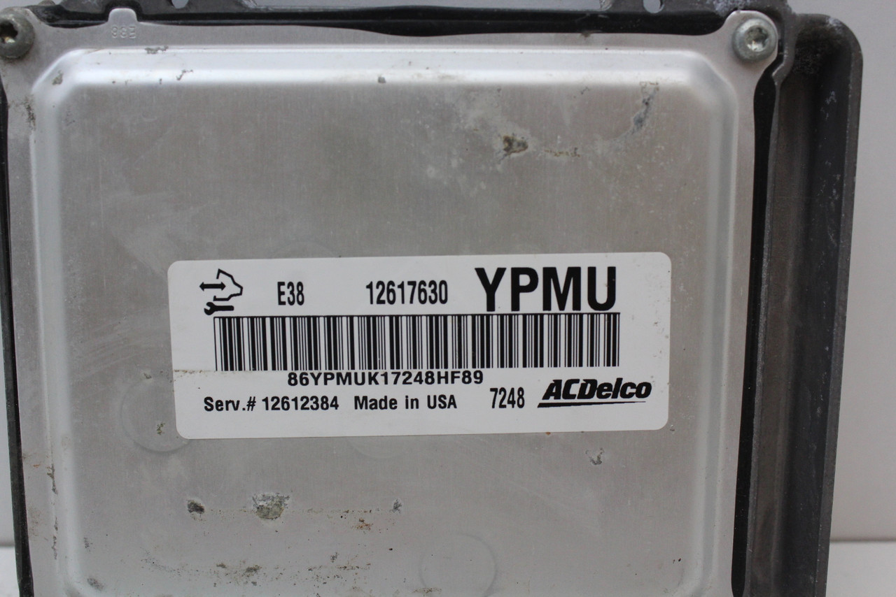 2008 08 Chevrolet Silverado 12612384 Computer Engine Control