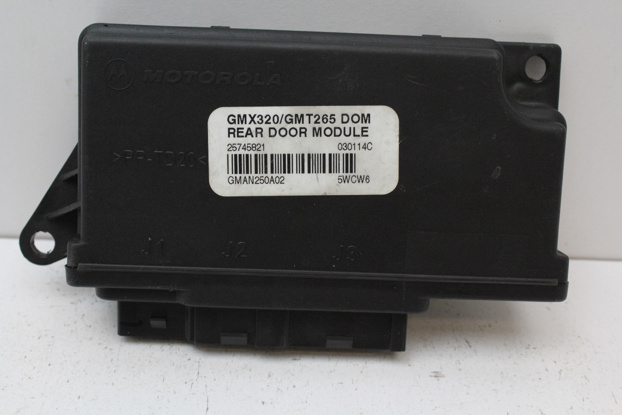 03-05 Cadillac CTS 25745821 Multifunction Rear Door Control Module