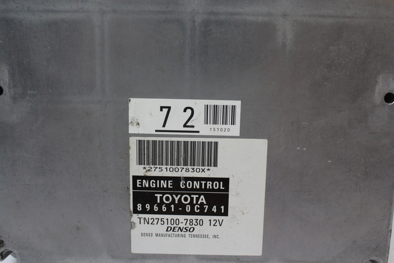 06 2006 Toyota Sequoia 896610-0C741 Computer Brain Engine Control ECU ECM Module