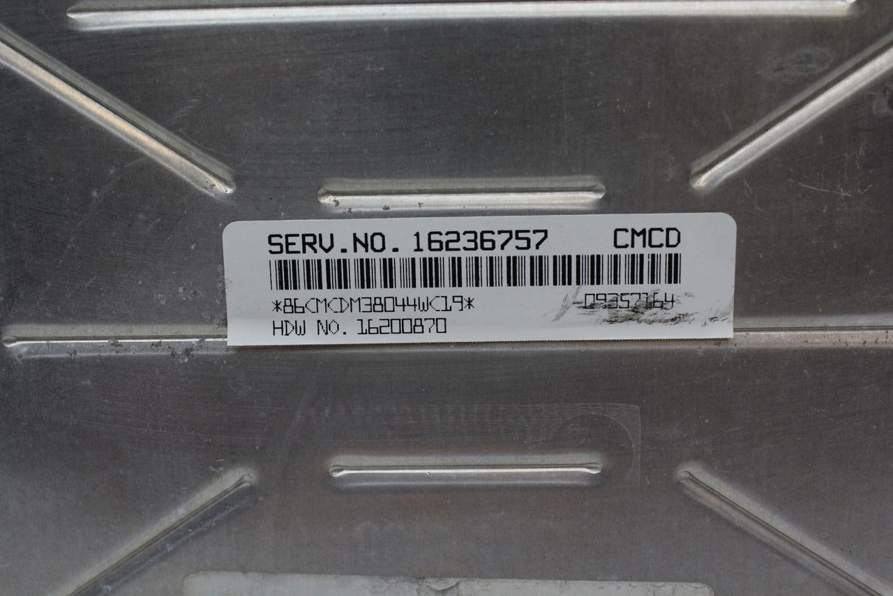 1998 98 Buick Regal 16236757 Computer Brain Engine Control ECU ECM EBX Module 1998 98 Buick Regal 16236757 Computer Brain Engine Control ECU ECM EBX Module