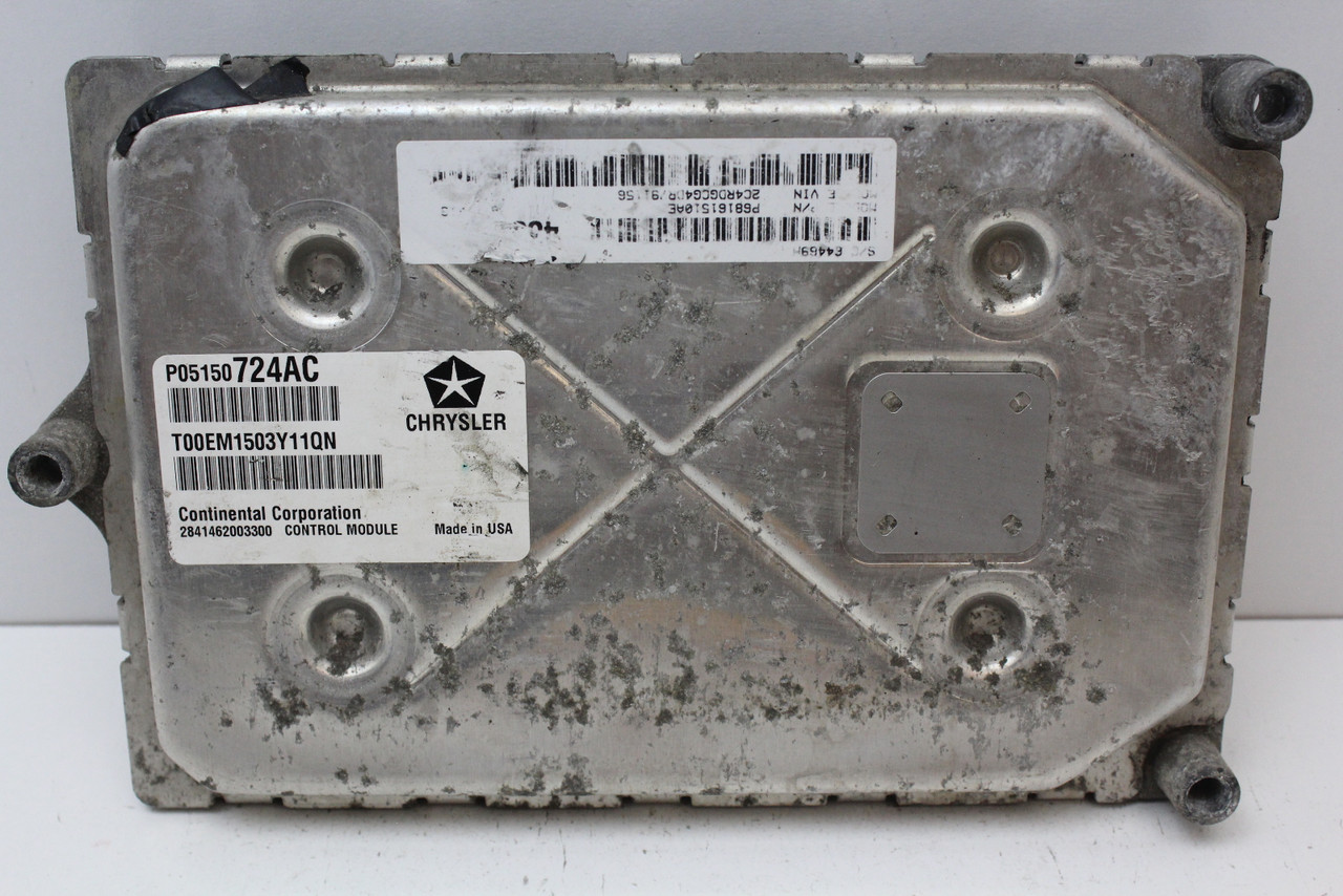 2013 13 Dodge Caravan 3.6L P68161510AE Computer Engine Control ECU ECM Module