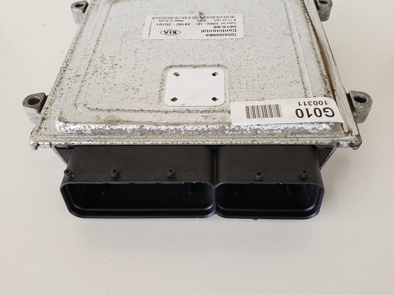2010 Kia Forte 39102-2G101 Computer Brain Engine Control ECU ECM EBX Module