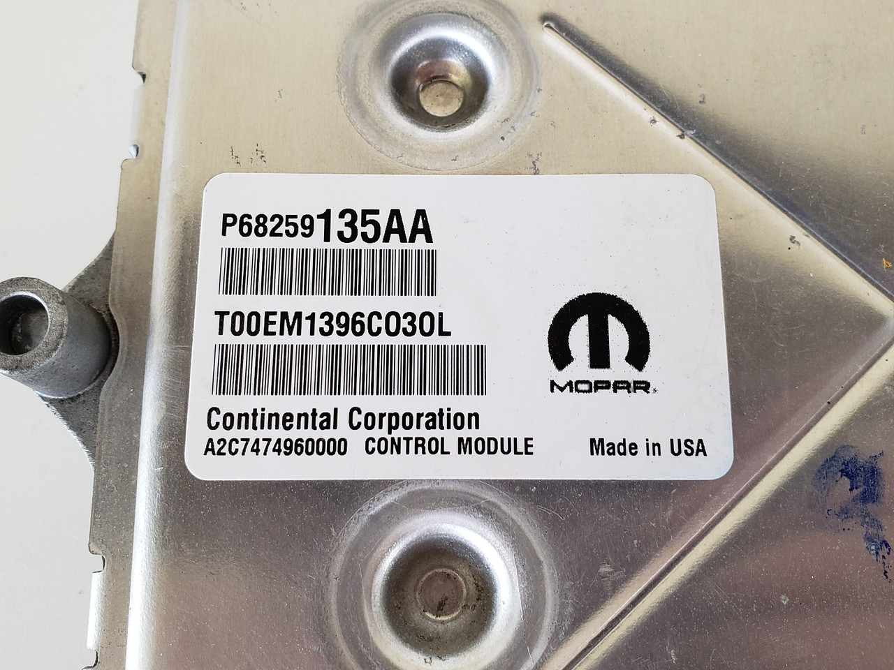 2016 Dodge Journey P68274649AD Computer Brain Engine Control ECU ECM EBX Module