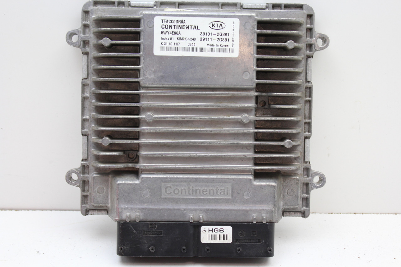 11 12 13 Kia Optima 39111-2G891 Computer Brain Engine Control ECU ECM EBX Module